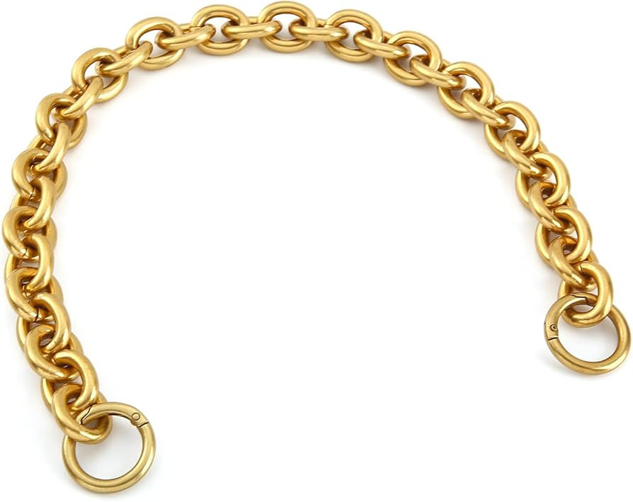 Fashionable Heavy Aluminum O Shape Metal Chain Purse Handle Handbag Shoulder Strap Replacement (A... | Amazon (CA)