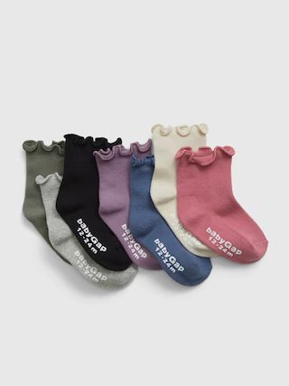 Toddler Ruffle Crew Socks (7-Pack) | Gap (US)