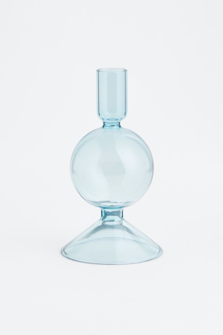 Glass candlestick | H&M (UK, MY, IN, SG, PH, TW, HK)