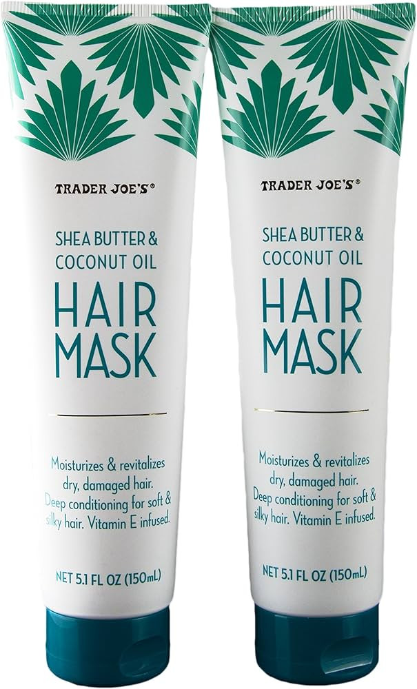 Shea Butter and Coconut Oil Hair Mask (2 Pack) | Amazon (US)