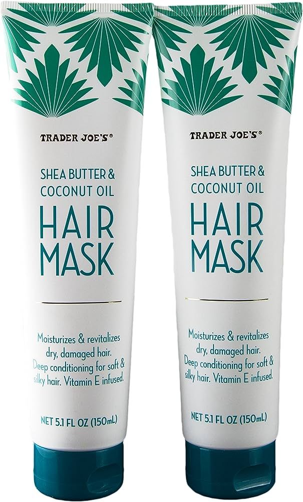 Shea Butter and Coconut Oil Hair Mask (2 Pack) | Amazon (US)