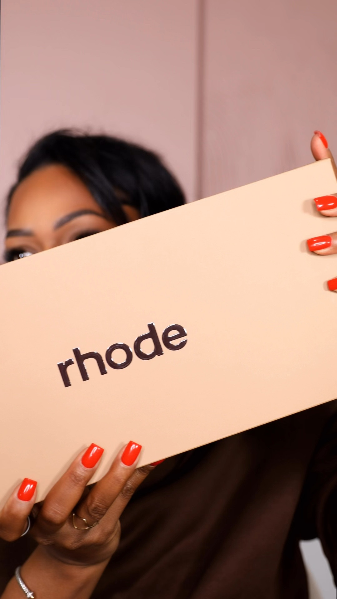 Rhode Peptide Lip Shape liners on Brown Skin, Brown lip liners 