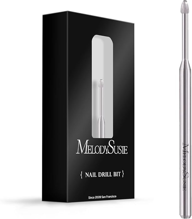 MelodySusie Cuticle Clean Nail Drill Bit 3/32'', Professional Safety Carbide Under Nail Cleaner N... | Amazon (US)