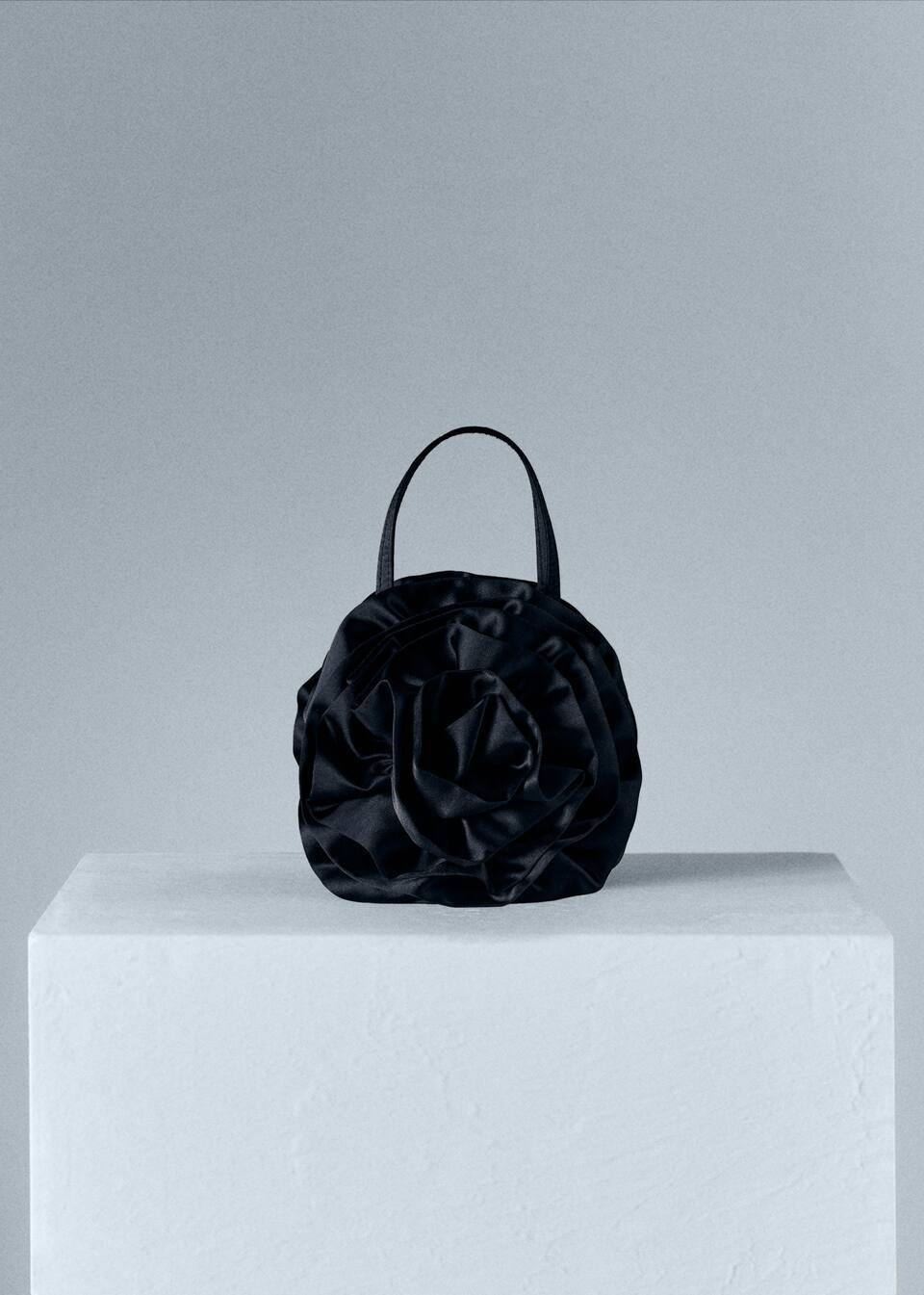 Maxi flower bag -  Women | Mango USA | MANGO (US)