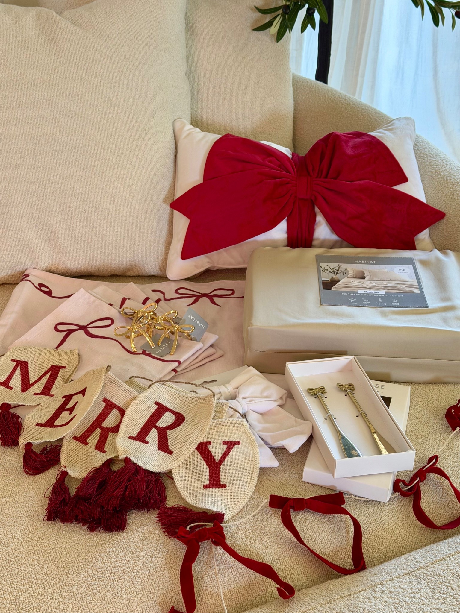 CHRISTMAS ERA IS HERE !! 🎀🎄

Obsessed with all of these goodies I picked up in the PillowTalk click frenzy sale! 40% off full price, no code needed, and so many cute pieces!! Say less honestly xx 

#LTKaustralia #LTKhome #LTKfestive