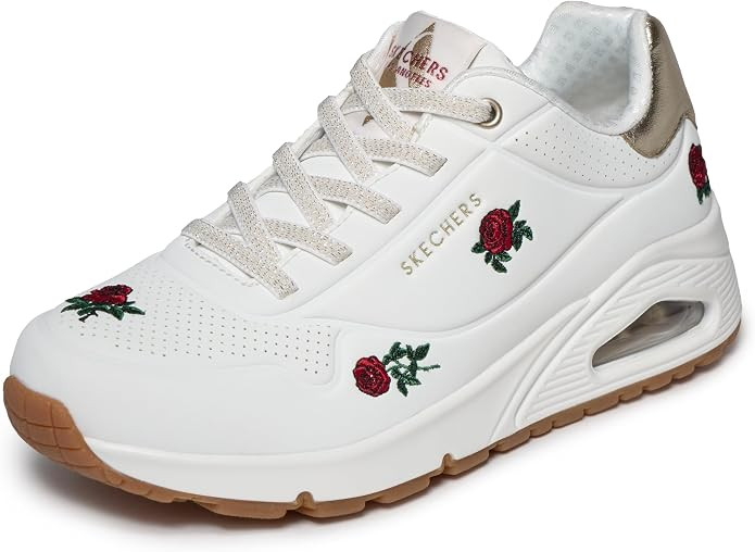 Skechers Womens Uno - Champagne & Roses | Amazon (US)