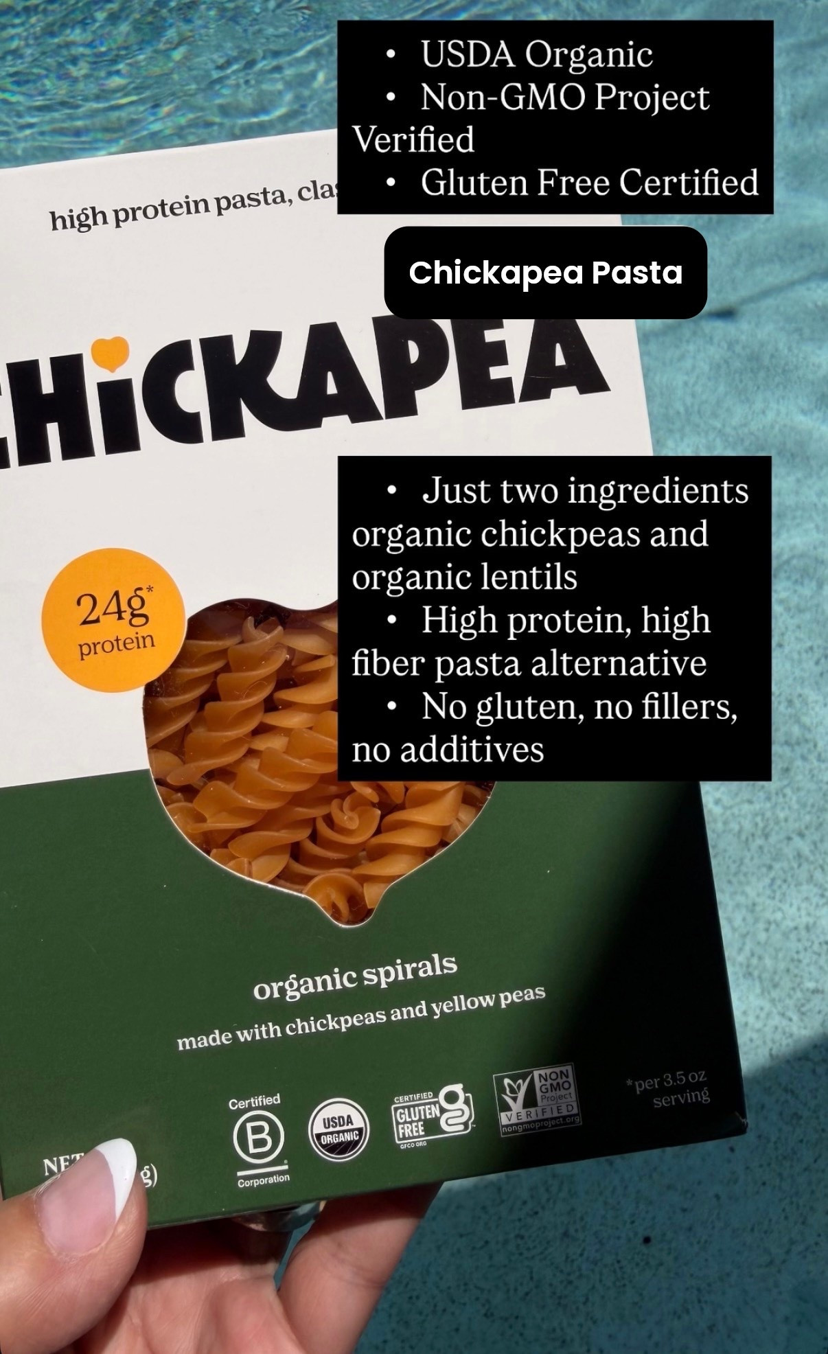 Two ingredients. Organic chickpeas and organic lentils. High protein, high fiber and actually holds up like real pasta. A pantry staple I always come back to. 🌱

#Chickapea #ChickapeaPasta #GlutenFreePasta #CleanEating #LowToxLiving #HighProtein #PlantBased #OrganicFood #GrainFree #HealthyPasta

#LTKmomlife #LTKfoodie