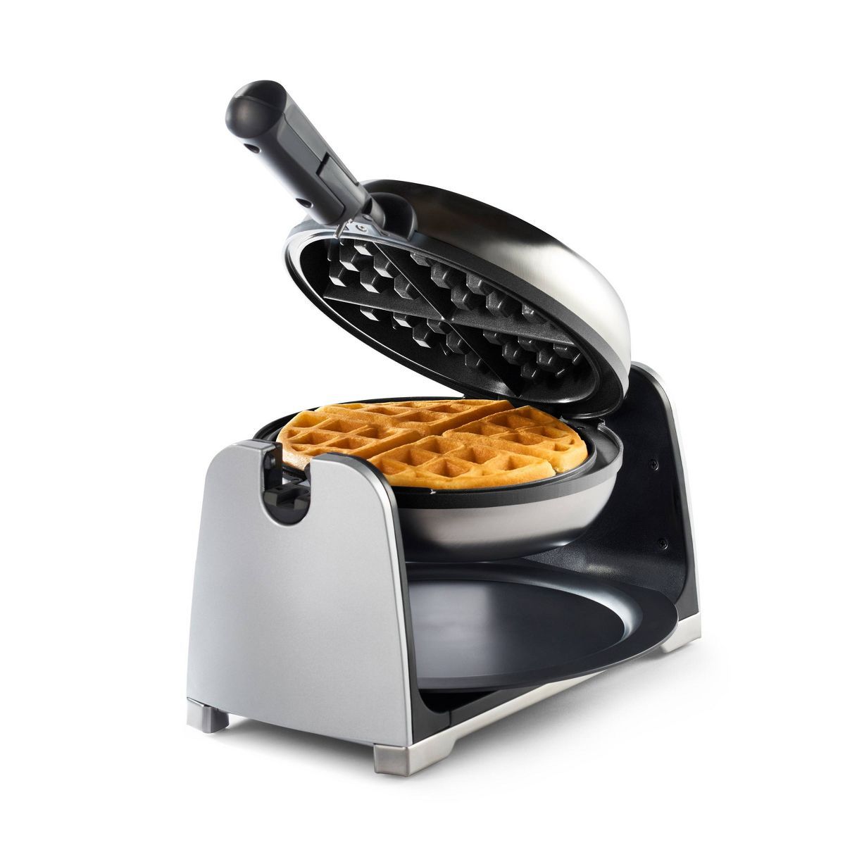 Oster DiamondForce Nonstick Flip Waffle Maker - Silver | Target