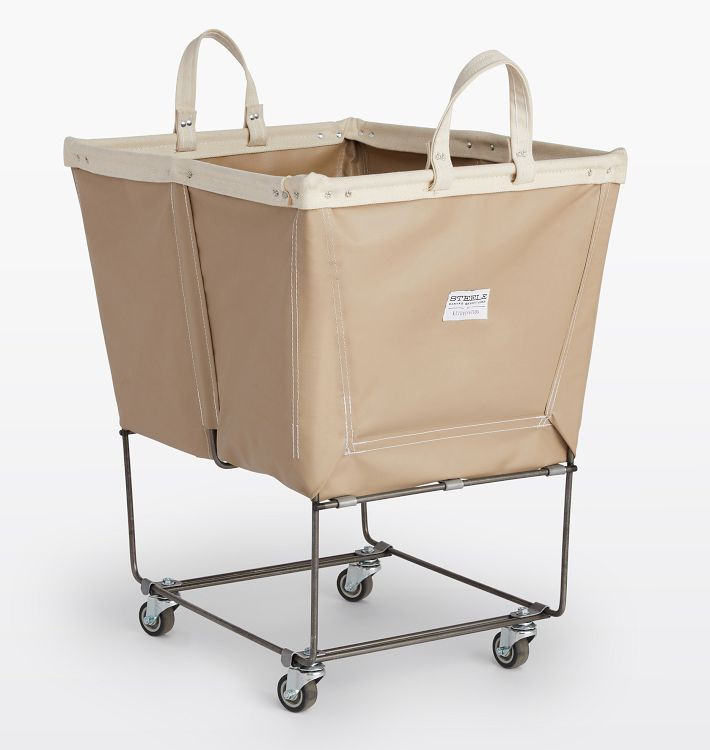 Steele Canvas x Rejuvenation Steeletex Laundry Cart | Rejuvenation