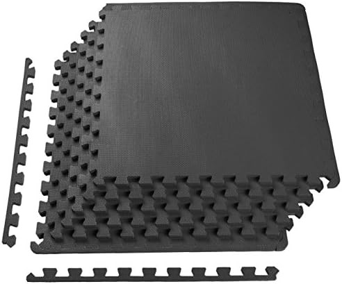 BalanceFrom Puzzle Exercise Mat with EVA Foam Interlocking Tiles for MMA, Exercise, Gymnastics an... | Amazon (US)