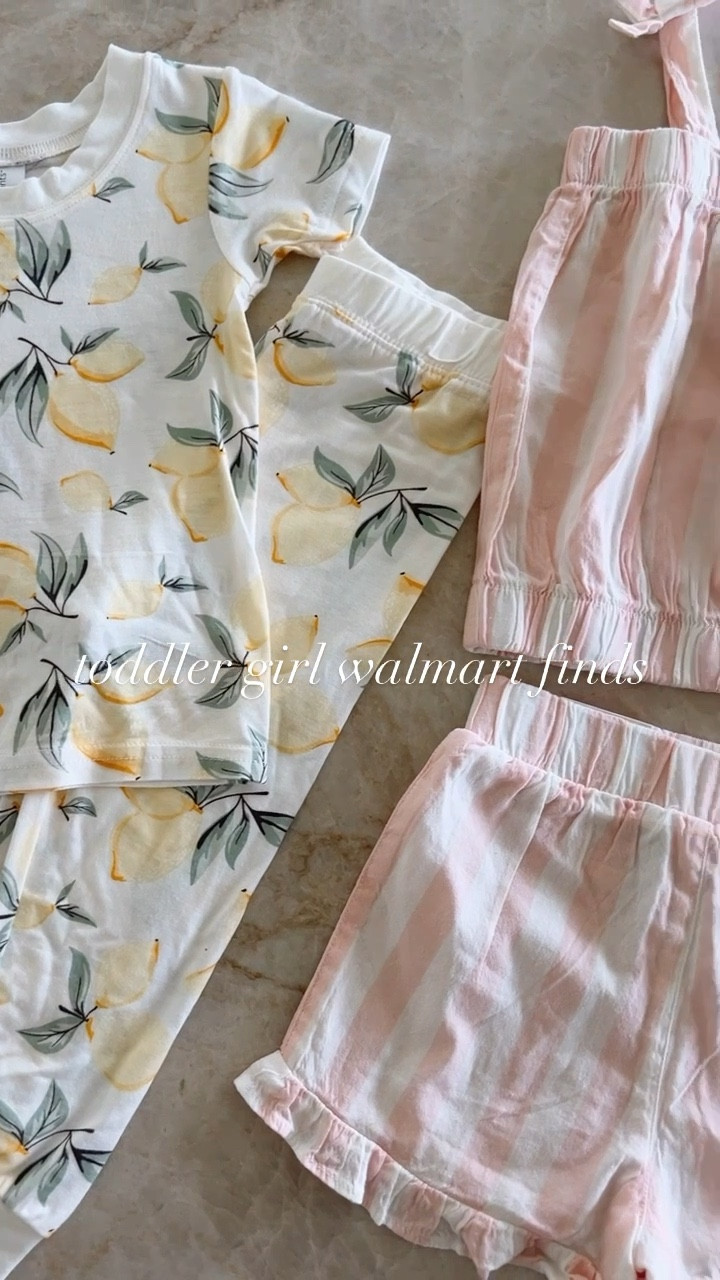 Toddler girl walmart finds // pajamas // sets // spring // summer // 

#LTKunder50 #LTKstyletip #LTKkids
