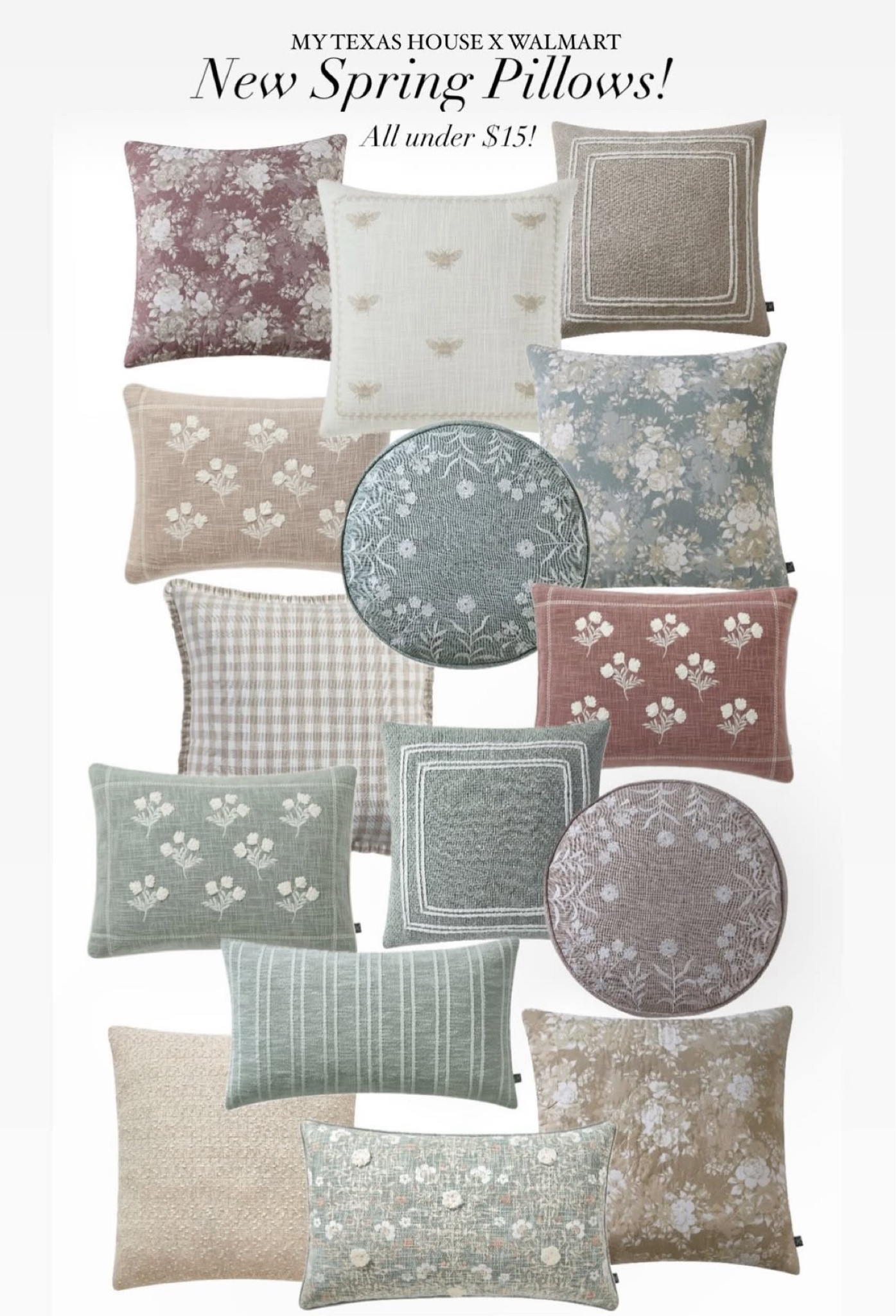 Spring throw pillow refresh! All affordable and under $15. Selling FAST! 

#LTKHome #LTKSeasonal #LTKSaleAlert