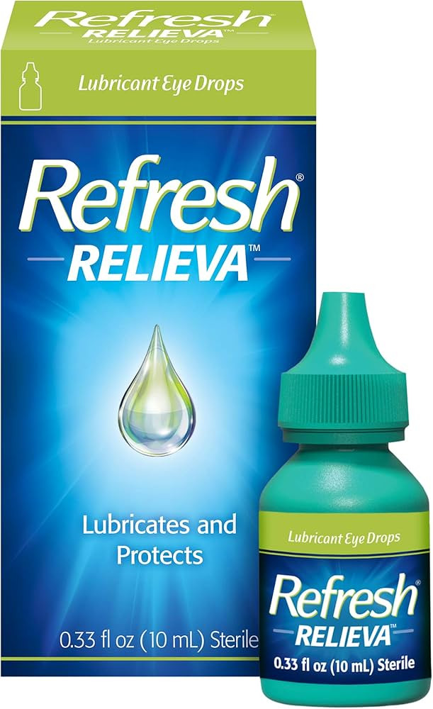 Refresh Relieva Lubricant Eye Drops, 0.33 Fl Oz Sterile, Packaging may Vary | Amazon (US)