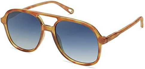 SOJOS Retro Polarized Aviator Sunglasses Womens Mens Classic 70s Vintage Trendy Square Aviators S... | Amazon (CA)