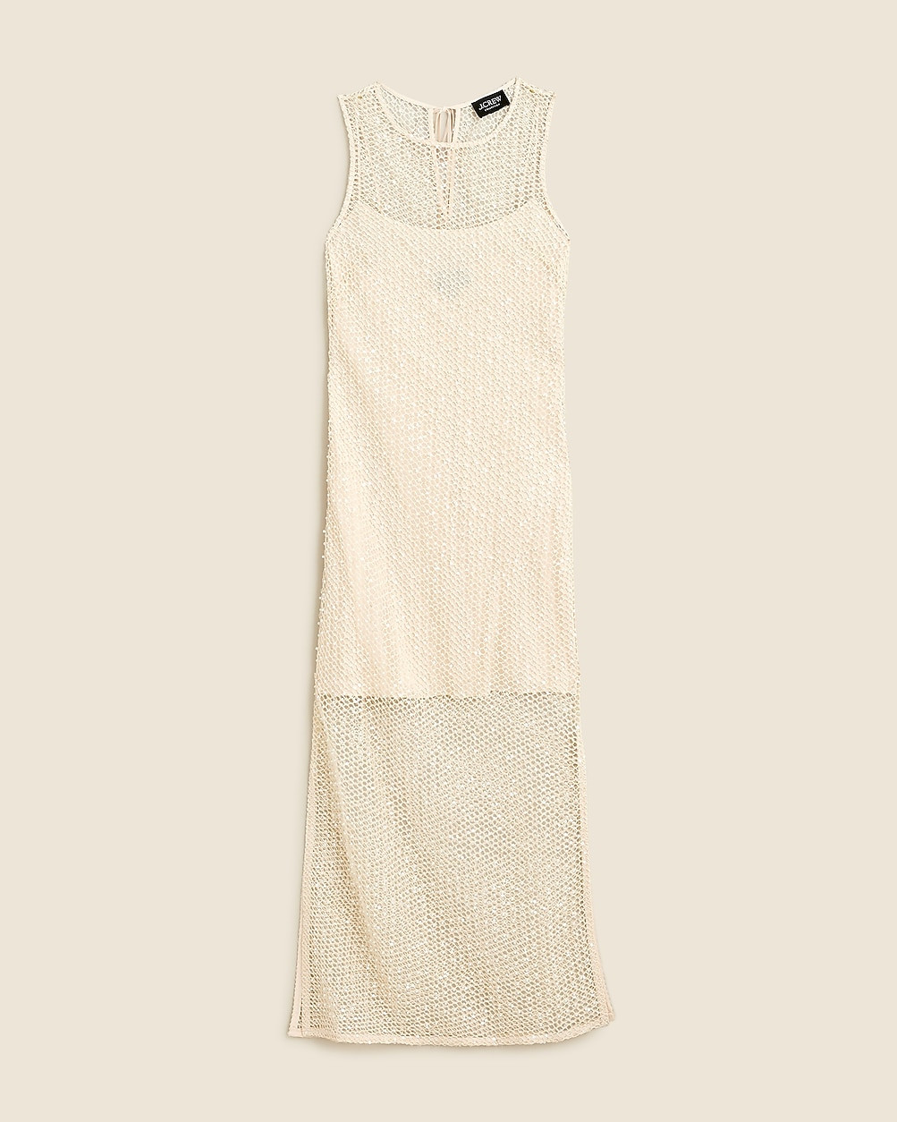 Collection sheer slip dress with pearls | J. Crew US