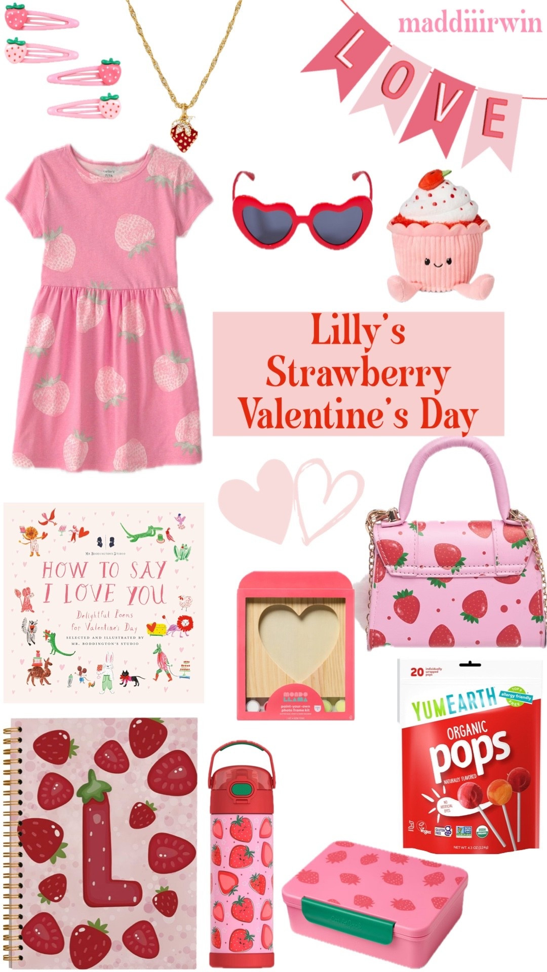 Valentine’s Day has already flooded all the stores. I’m getting a head start on my girls heart basket and I’m going with a strawberry theme this year! I was mainly inspired by the strawberry cupcake plush! It’s so soft & sweet. Happy heart day to you and your littlest loves! 

#LTKFindsUnder50 #LTKSeasonal #LTKKids