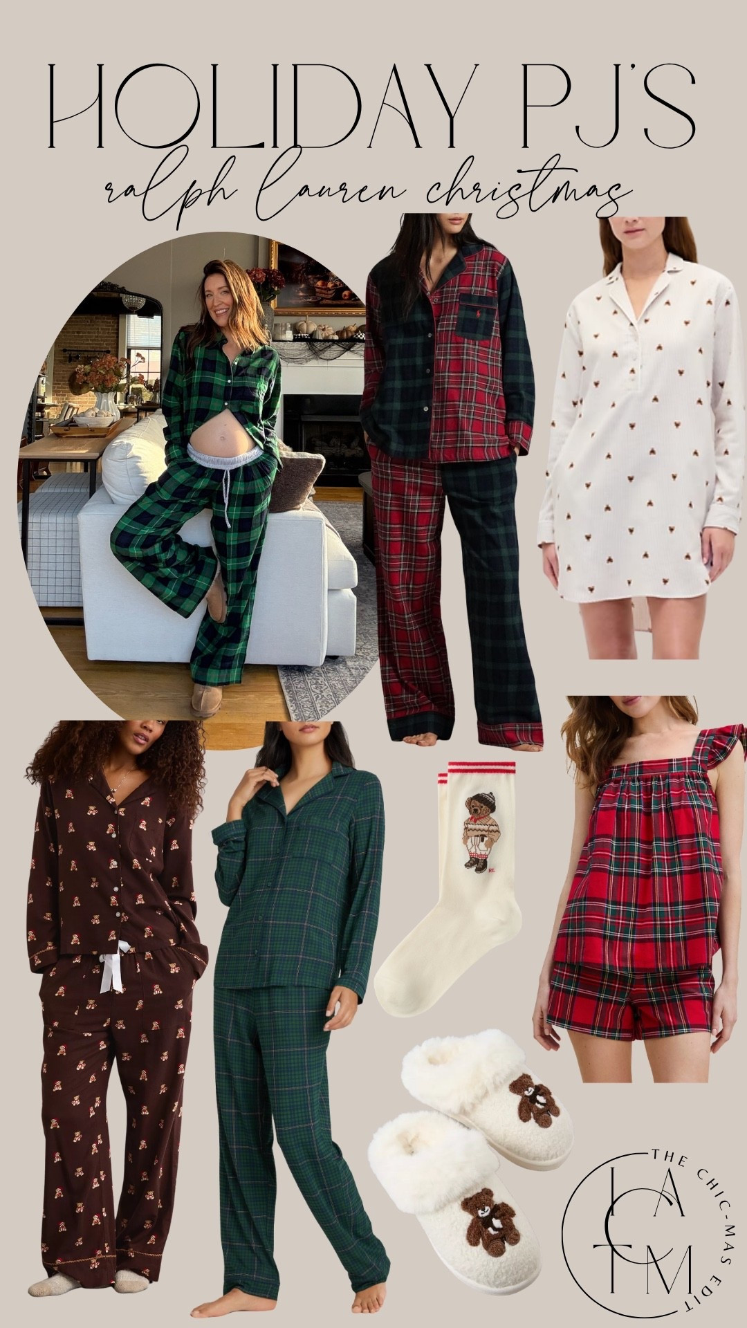 Holiday pajamas Ralph Lauren Christmas! 

#LTKHoliday