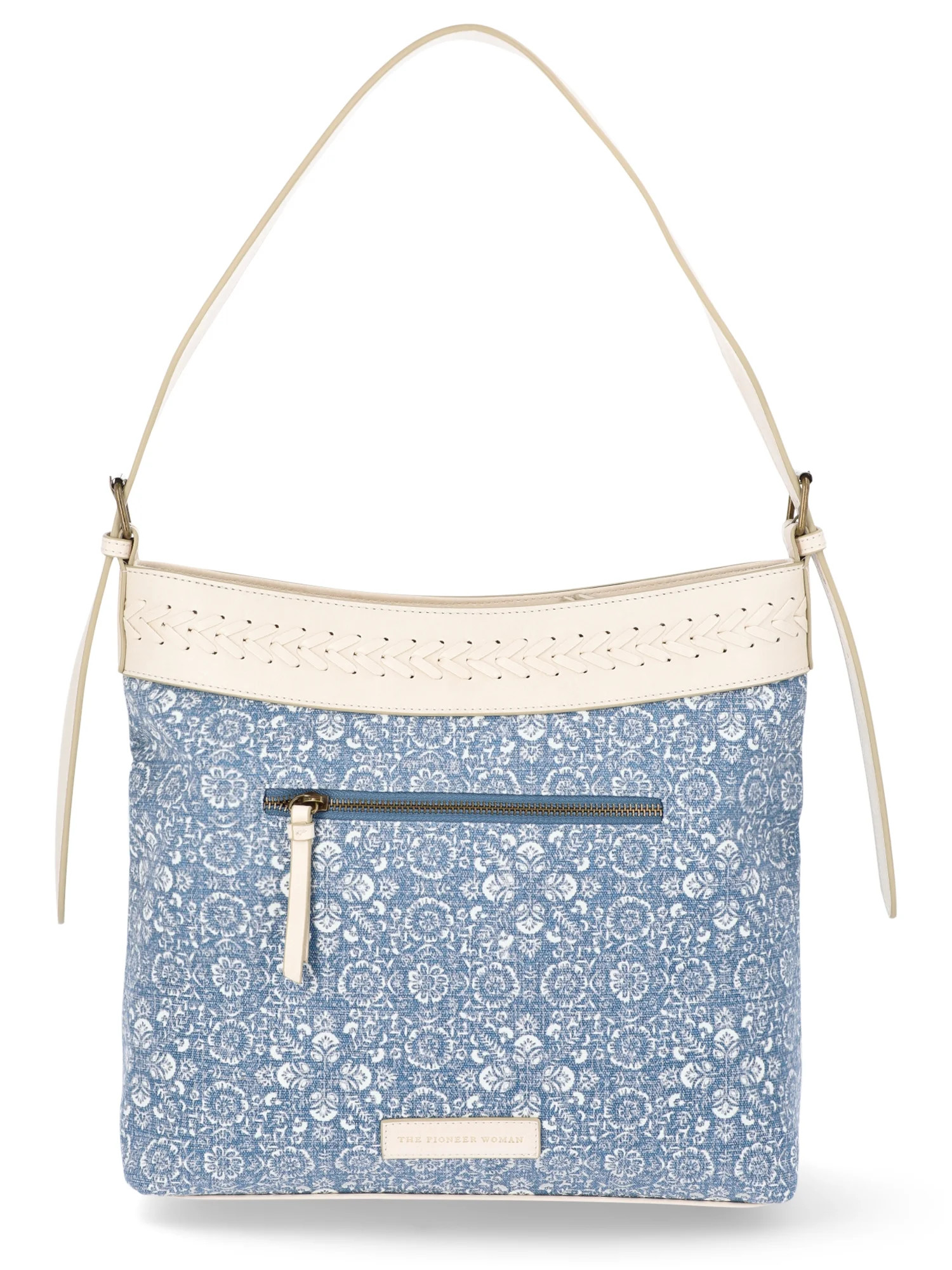The Pioneer Woman Floral Denim Hobo Bag, Women’s | Walmart (US)