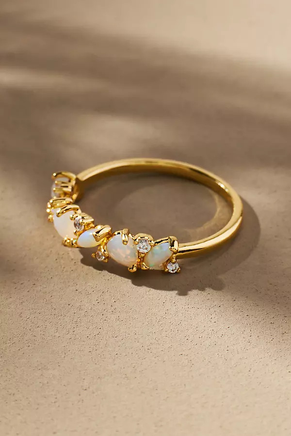 Mixed Crystal Ring | Anthropologie (US)