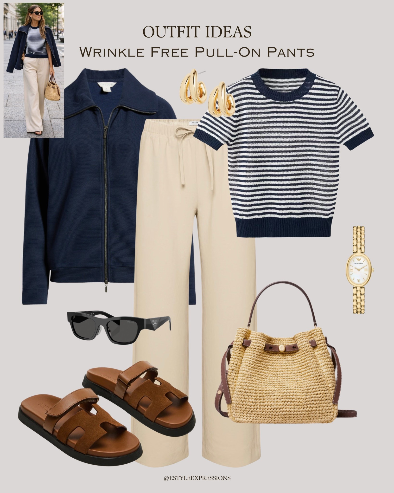 Outfits with Wrinkle-Free Crepe Pull-On Pants✨ Comfy, chic, and made to move, these trousers are perfect for the office, travel, and everything in between.🌸☀️ Easy to maintain and available in 16 versatile shades—from neutrals to seasonal must-haves.💫 

#LTKMothersDay #LTKootd #LTKWorkwear