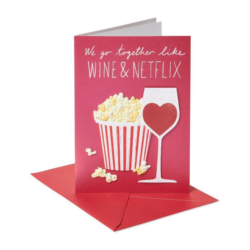 Heart Wine Valentine's Day Card - PAPYRUS | Target