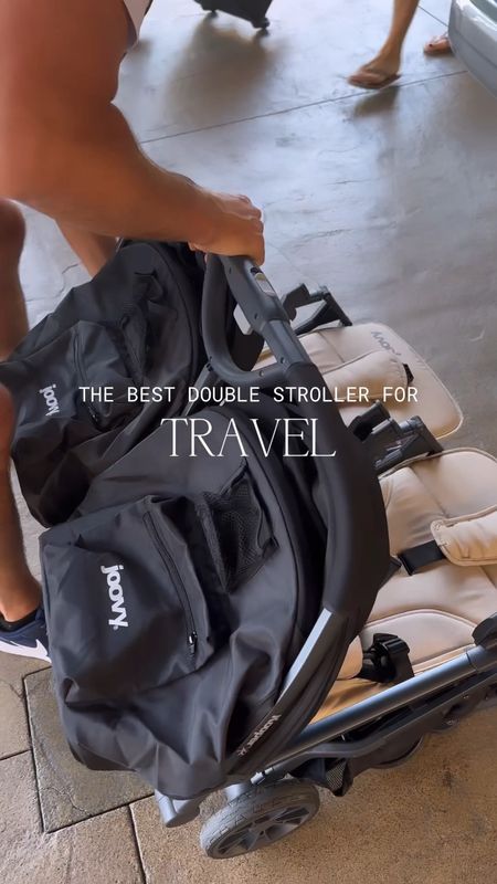 The Joovy Kooper X2 is one of the most compact folding double strollers out there, the wheels are so smooth I could maneuver with one hand, it has 2 detachable trays, storage below, sun protection, and meets the Disneyland stroller size requirements. This stroller has given us more confidence in traveling with our 2 kids!! 

#LTKfamily #LTKtravel #LTKkids