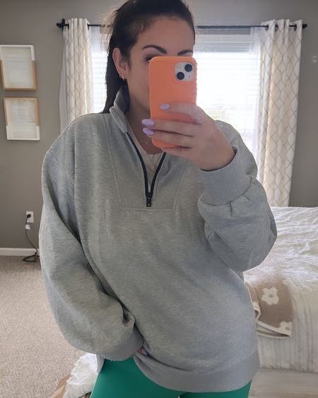 Amazon pullover sweatshirt, super thick & cozy, wearing a size large.
Fall clothes, fall fashion, athleisure wear


#LTKstyletip #LTKSeasonal #LTKfindsunder50