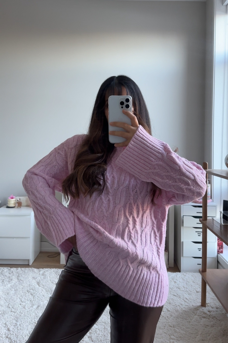 Sweater size S, pants size 28 short. I am 5'1" and size 6

#LTKHoliday #LTKSeasonal #LTKmidsize