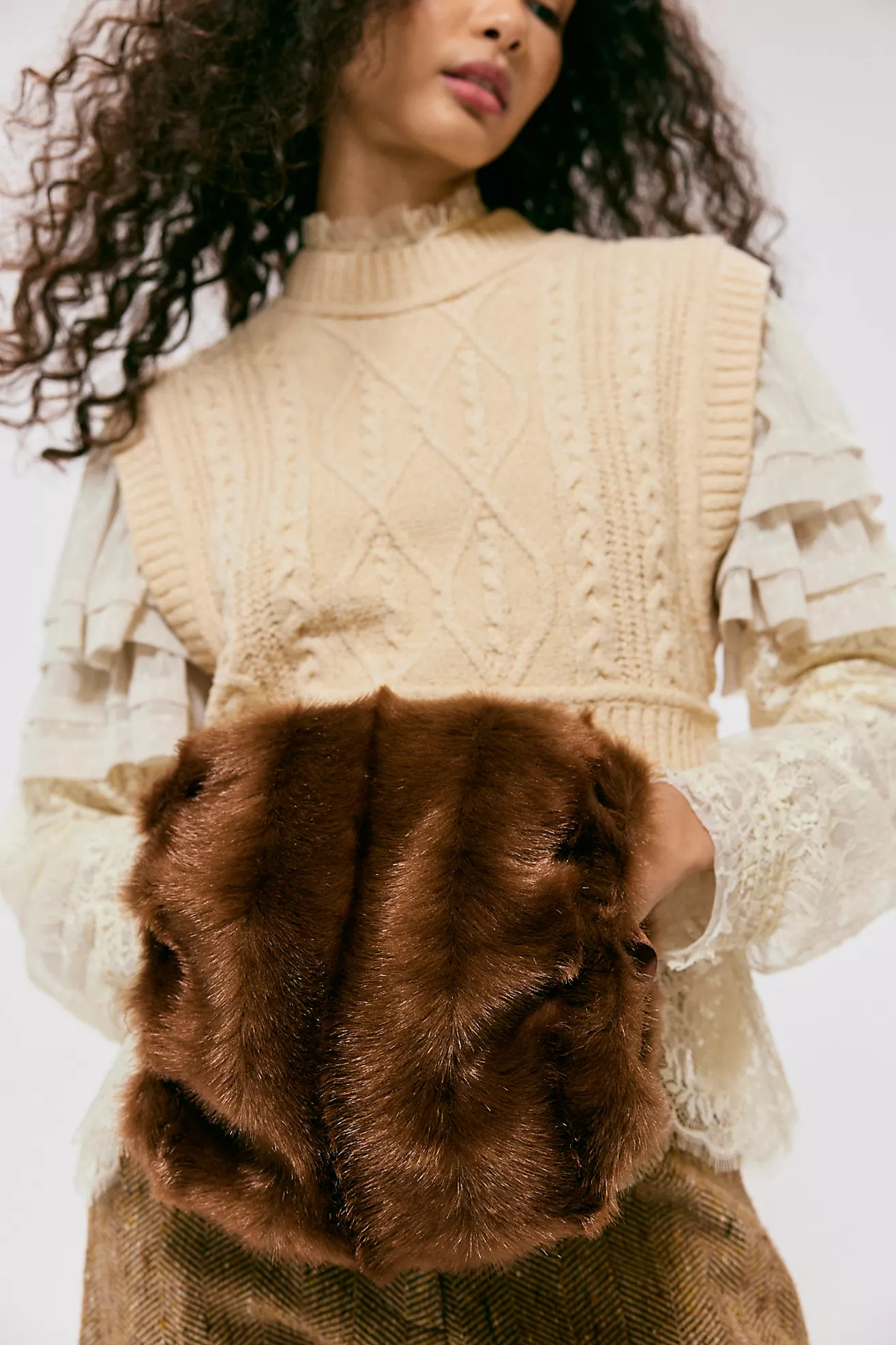 Anna Sui Fur Muff | Free People (UK)