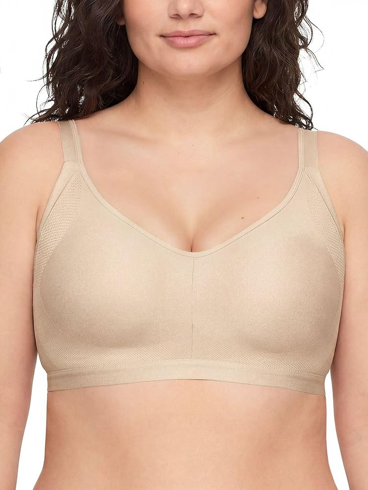 Warners Easy Does It Underarm-Smoothing with Seamless Stretch Wireless Lightly Lined Comfort Bra | Amazon (US)