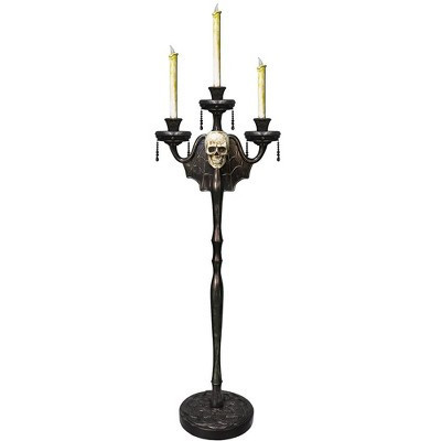 Skeleteen Halloween Animated Candelabra Decoration - Black | Target