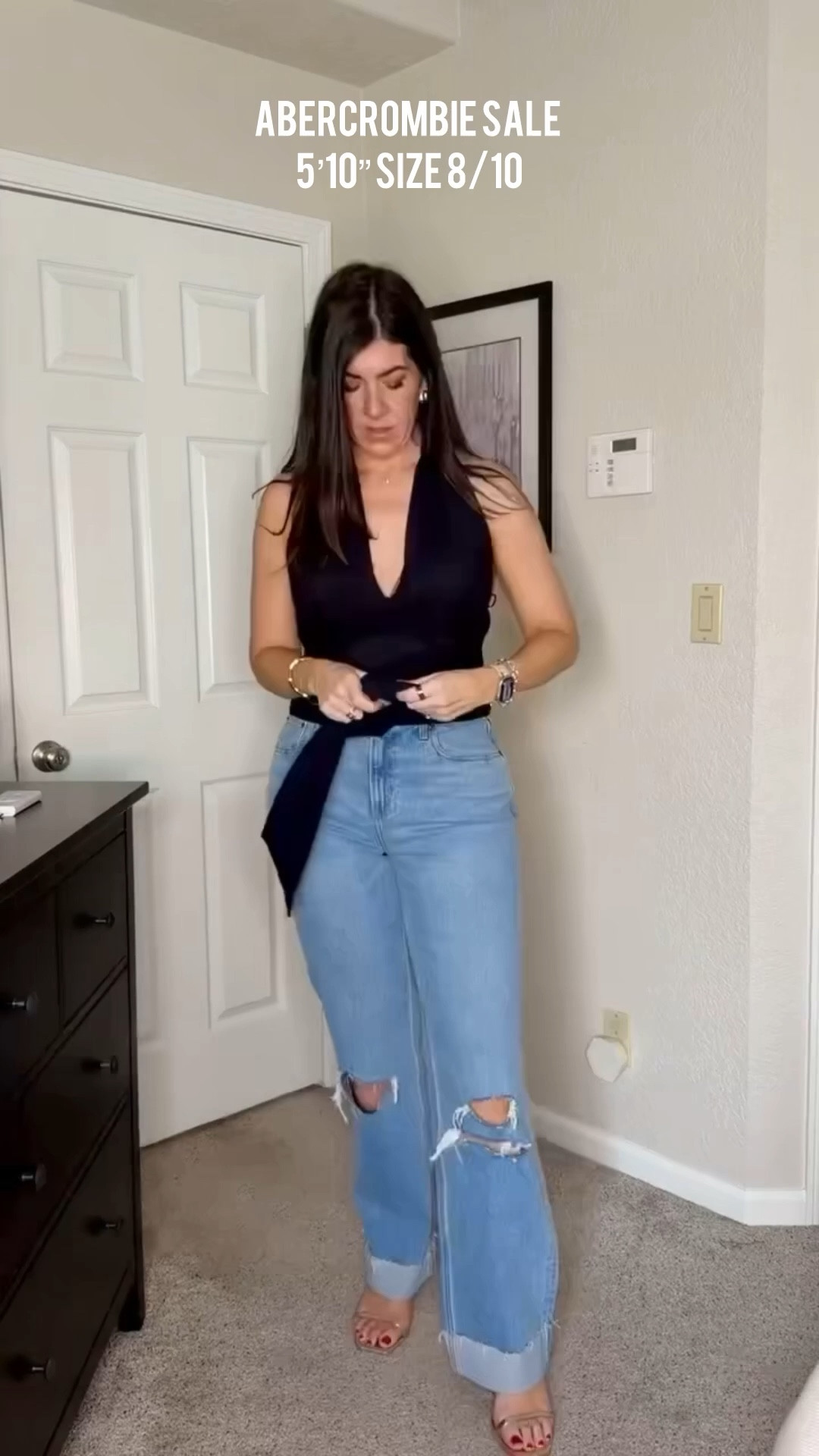 Use code AFLTK
Mesh multiway top- medium High waisted relaxed straight jeans-29 long curvy

Abercrombie sale, LTK sale, Spring sale, spring fashion, spring style, midsize fashion, denim sale, spring dresses, midsize dresses, size inclusive event outfits, trendy looks, trending, Capsule Wardrobe, Get Ready With Me, midsize casual outfits, date night look, mini skirt, florals, workwear, work outfits, office outfit, midsize workwear, vacation dress, resort wear, occasion dress, jeans and top 

#LTKOver40 #LTKMidsize #LTKSpringSale