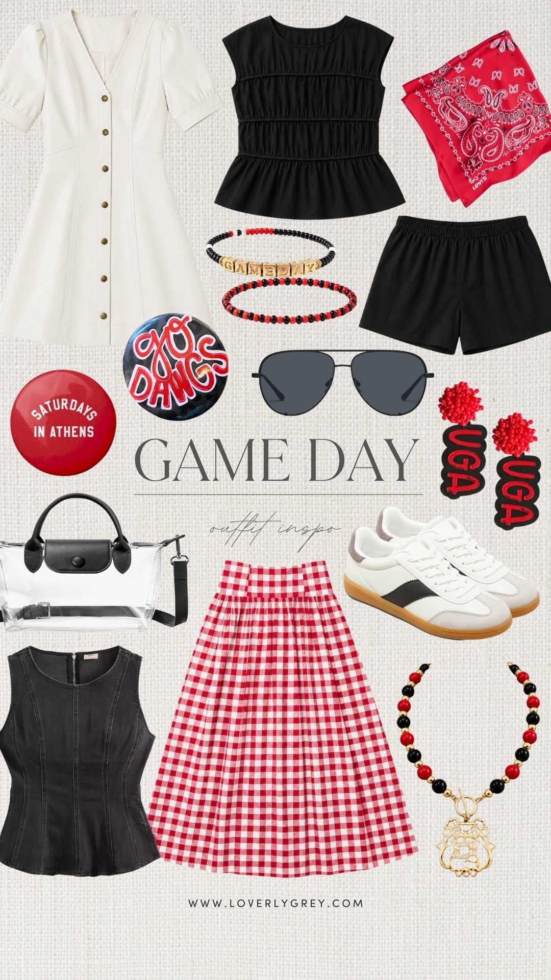 Calling all Dawgs! These game day finds are for you! So many pieces to keep you chic all season long!

Loverly Grey, game day outfit ideas, UGA game day, Georgia game day

#LTKootd #LTKSeasonal