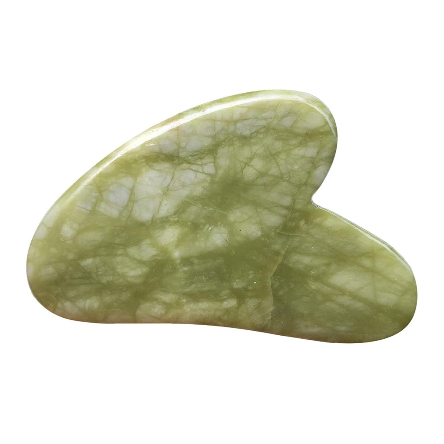 Fekuar Natural Green Jade Gua Sha Massage Tool for Body Skin Facial, Crystal Scraping Board for S... | Amazon (US)