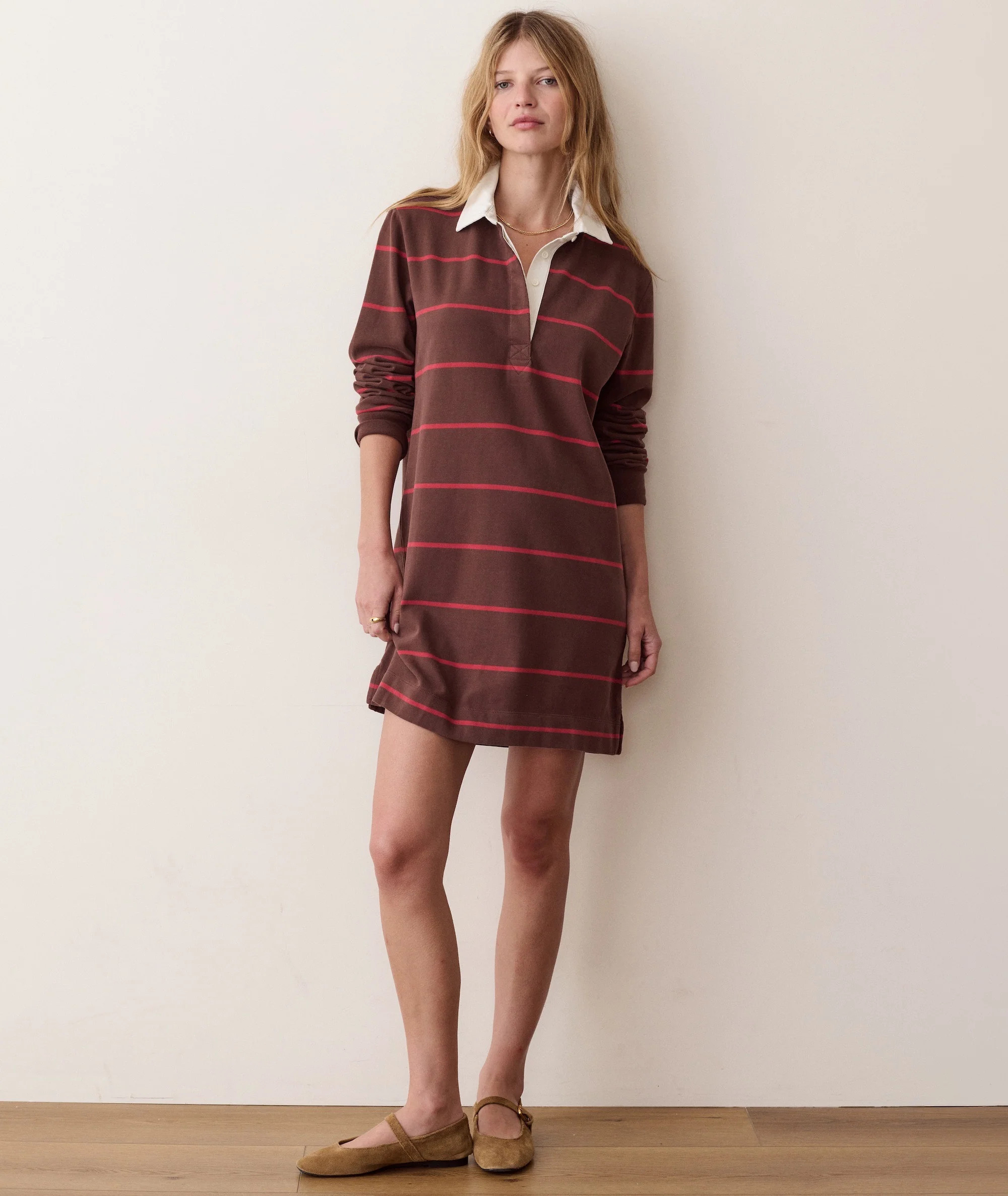 Maggie Rugby Mini Dress | Marine Layer