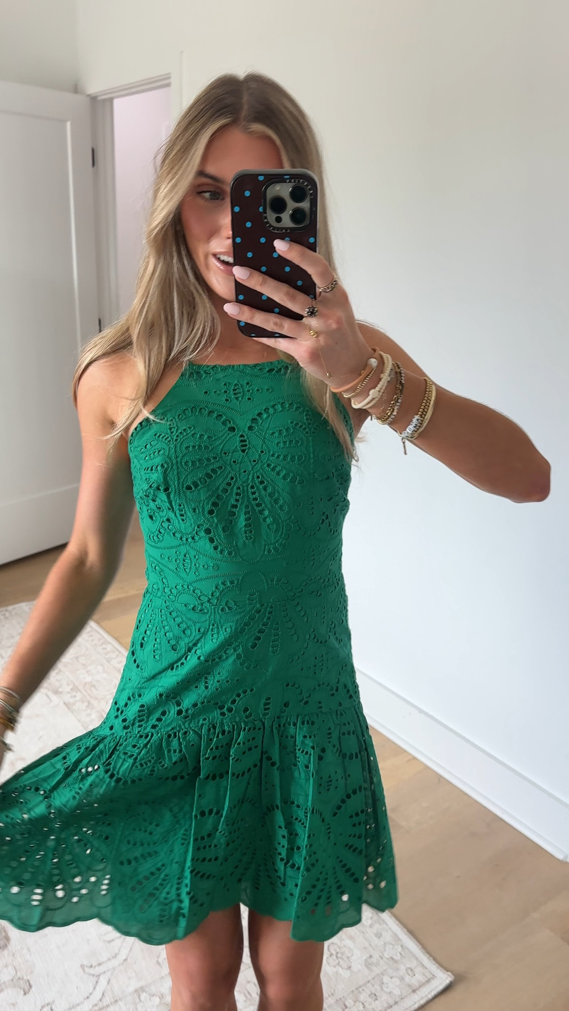 @Express  Eyelet Tie Halter Drop Waist Smocked Back Mini Dress size xs. 

@express has all the summer trends worth shopping linens, bright colors, prints of paradise, American summer, suit style and everything in between 🤗 Express is a go to for on trend outfits that you won’t see on everyone else, especially for wedding guest dress season! 5’4/24/XS. #DressToExpress #ExpressPartner #summerdresses #weddingguestdress #weddingguestoutfit #weddingguestdresses #formaldress #haul #tryonhaul #tryon #tryonwithme #shoppinghaul #dresseshaul #dresseshaultryon #dresstok #maxidress #dresses #dressshopping #dressstyle

#LTKootd #LTKWedding #LTKSaleAlert