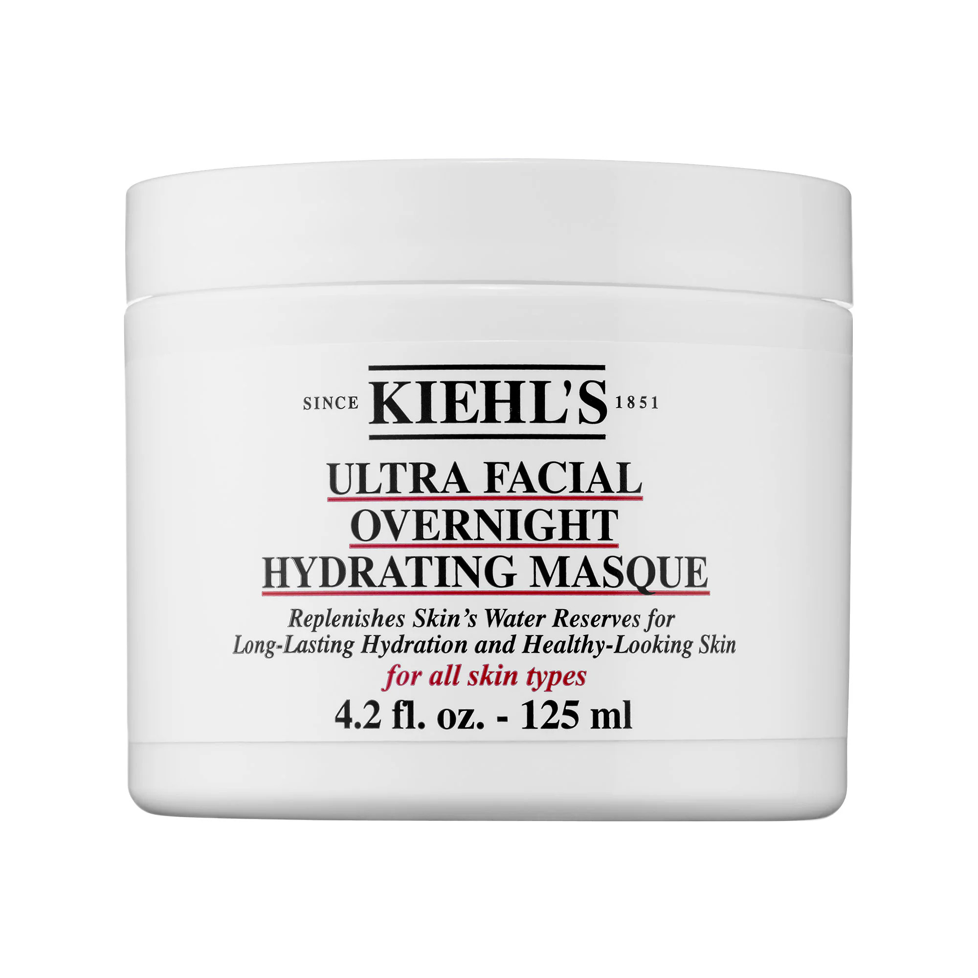 Kiehl's Since 1851 Ultra Facial Overnight Hydrating Mask 4.2 oz/ 125 ml | Sephora (US)