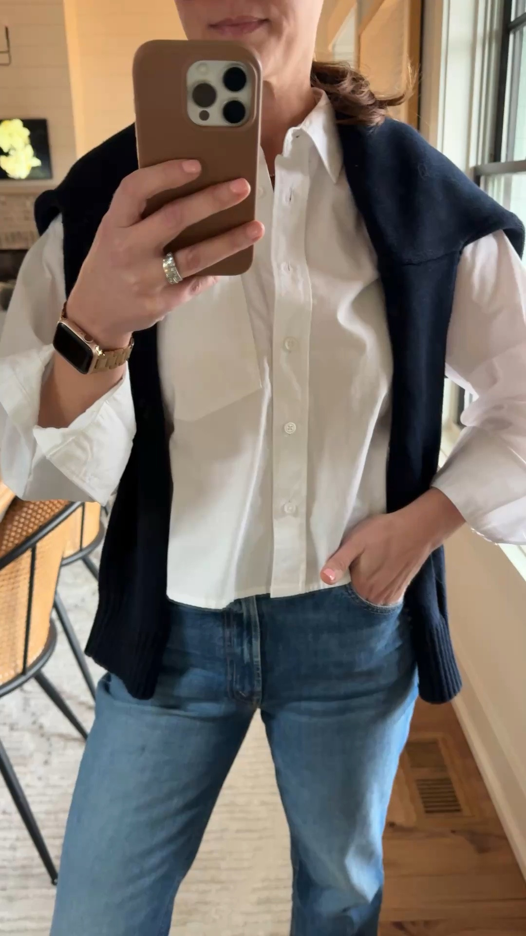 Top size XS
Jeans size 25
Sweater size small


#LTKootd #LTKgrwm #LTKdayinmylife