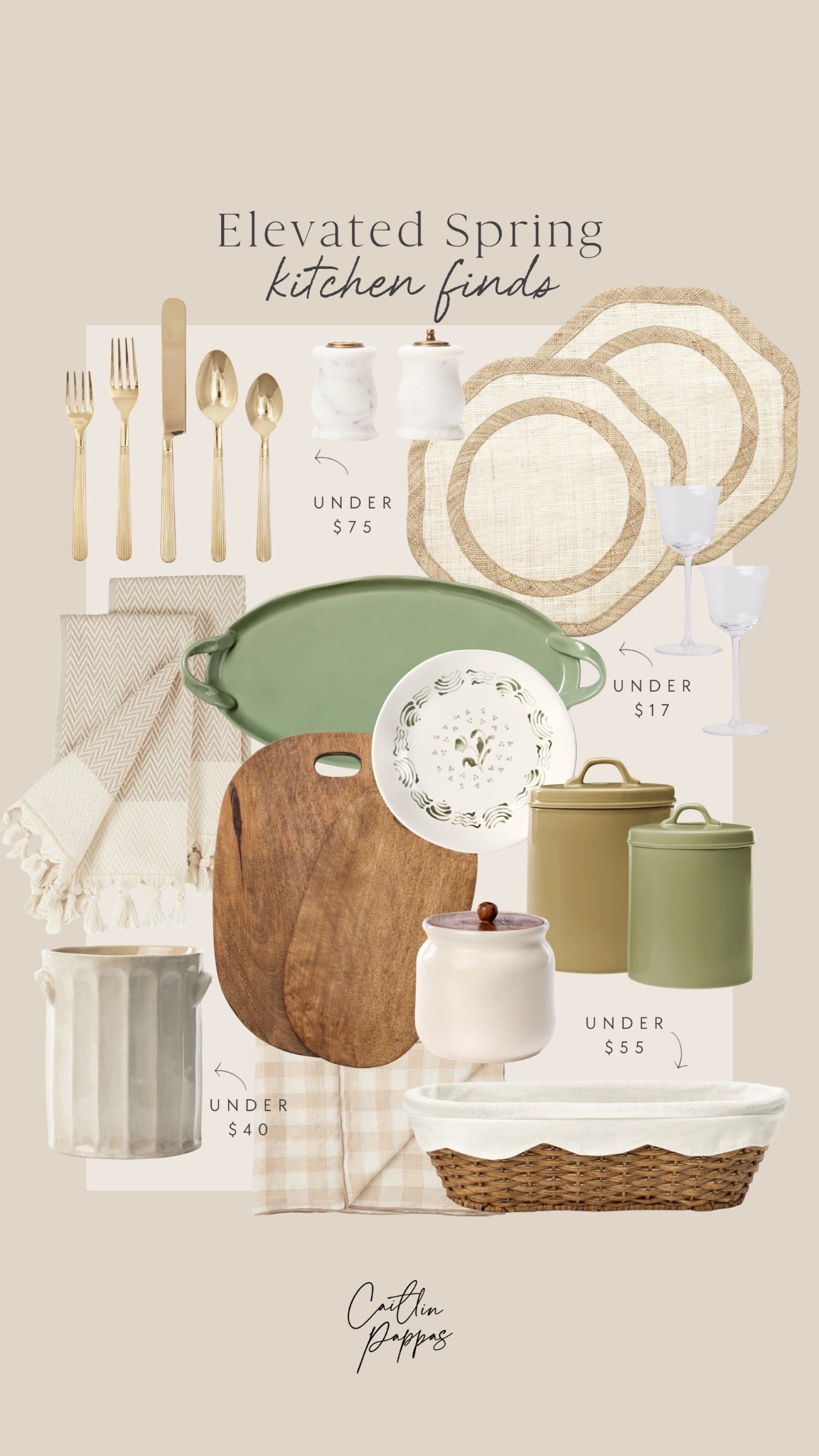 Elevated spring kitchen finds 🤍🙌🏻 Loving these neutral kitchen finds & favorites  

#LTKHome