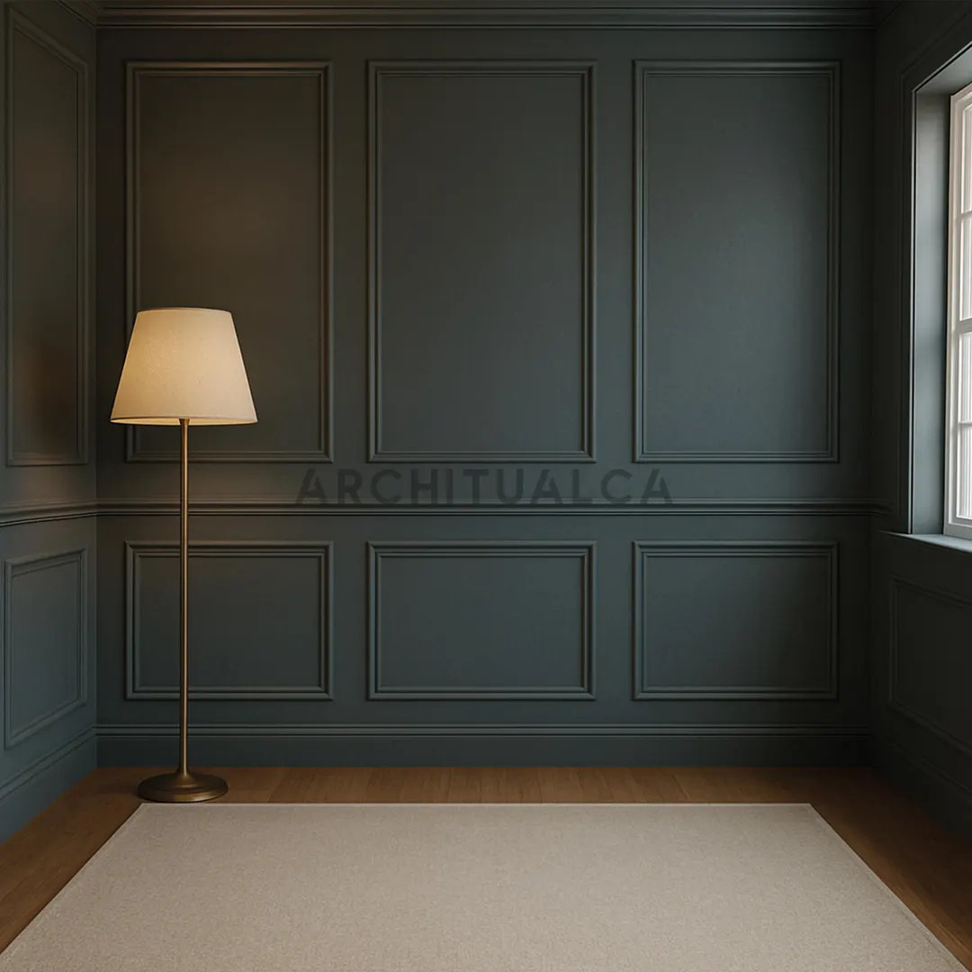 Peel and Stick Wall Molding Kit- Modern Accent Wall Paneling- Pre-Cut Wainscoting Trim- 3 Frame S... | Etsy (US)