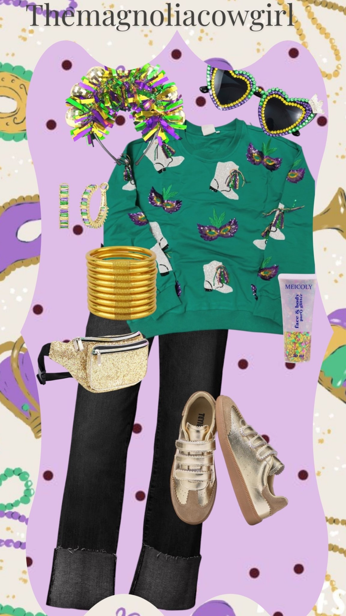 It’s Mardi Gras Yallll #mardigras #mardigrasoutfit #carnivalseason #amazon

#LTKFindsUnder50 #LTKSaleAlert #LTKootd