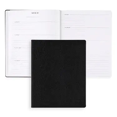 Black Undated Softbound Focused Planner™| Erin Condren | Erin Condren