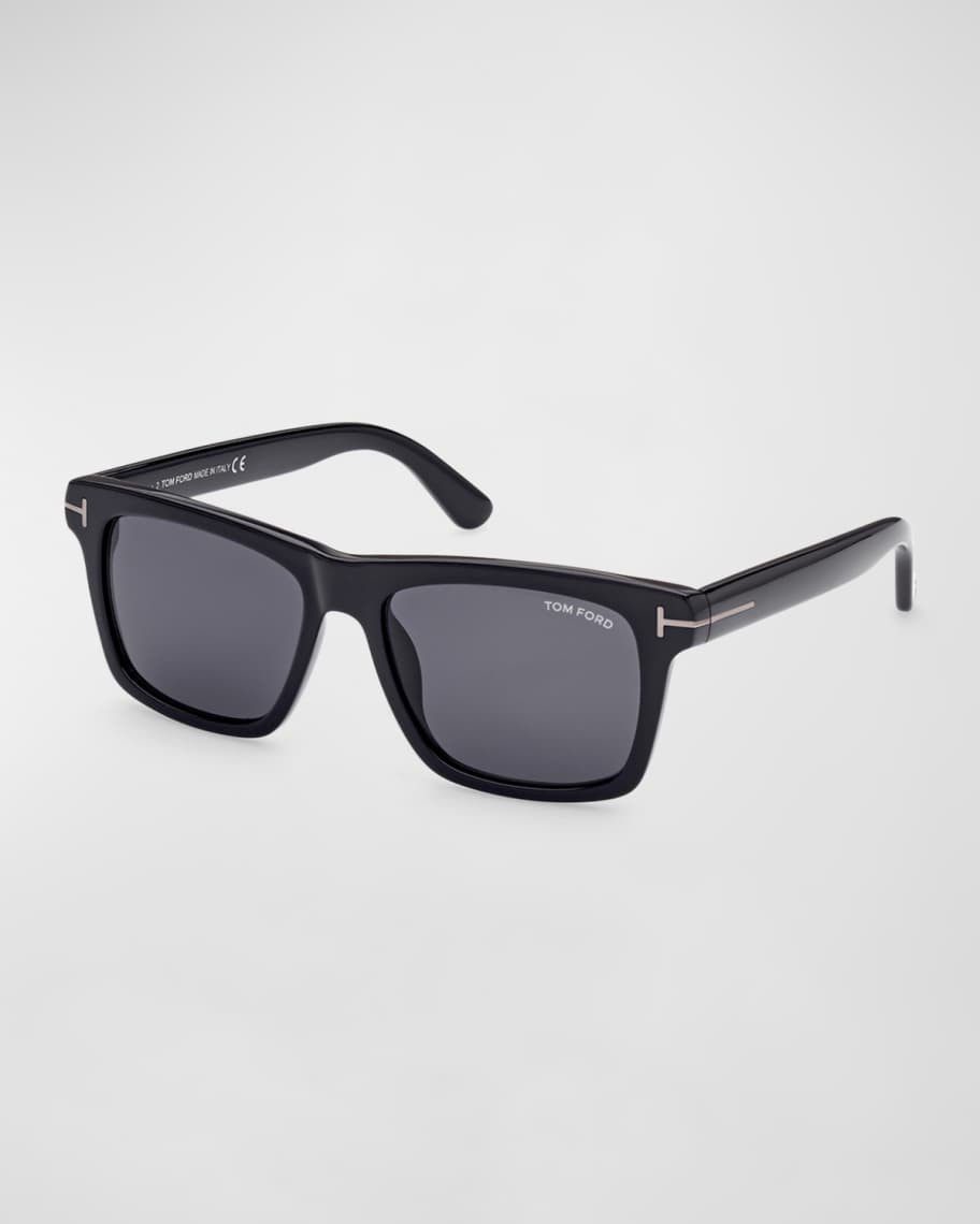 TOM FORD Men's Buckley-02 Square Acetate Sunglasses | Neiman Marcus