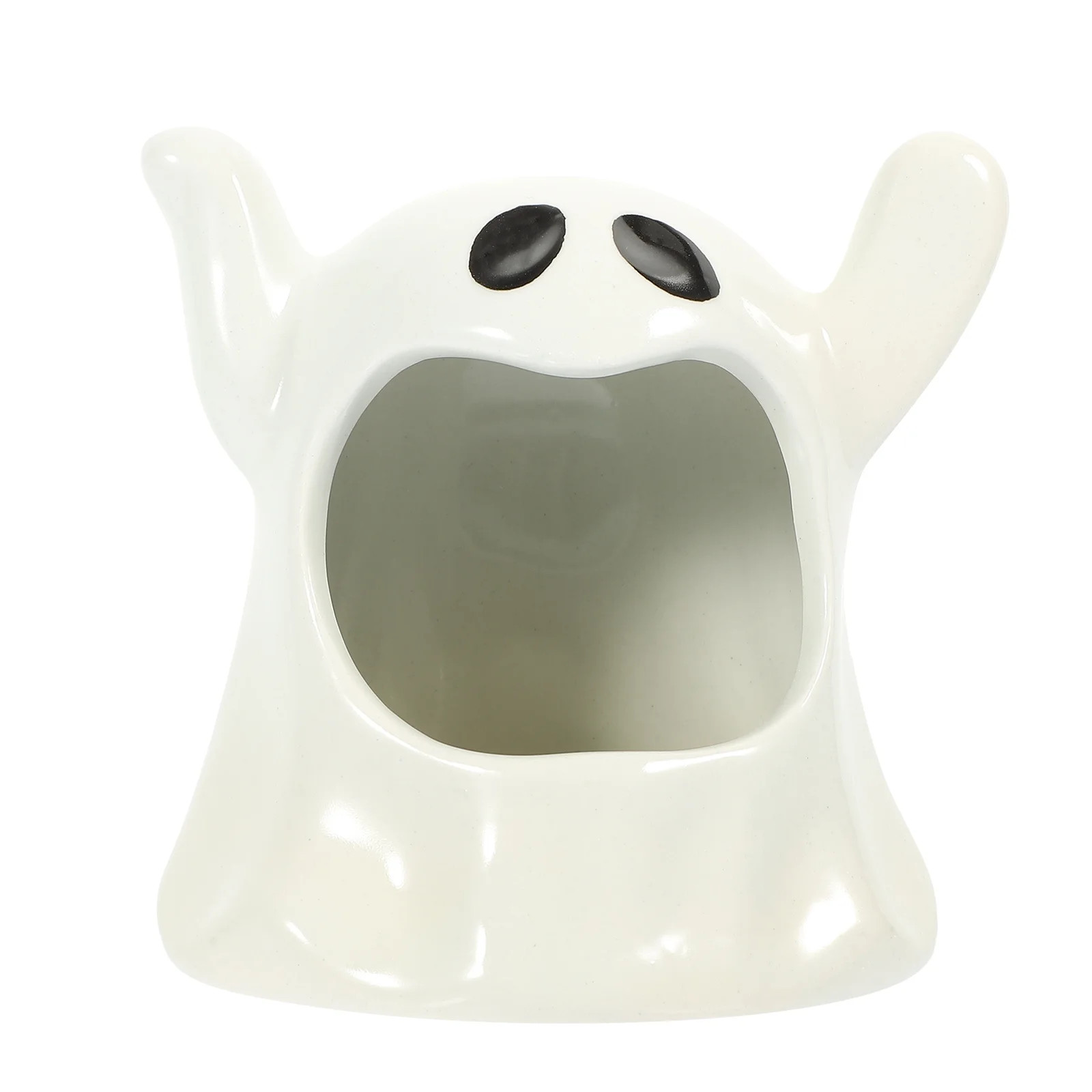 NUOLUX Halloween Ghost Shape Candle Holder Ceramic Festival Halloween Candle Holder | Walmart (US)