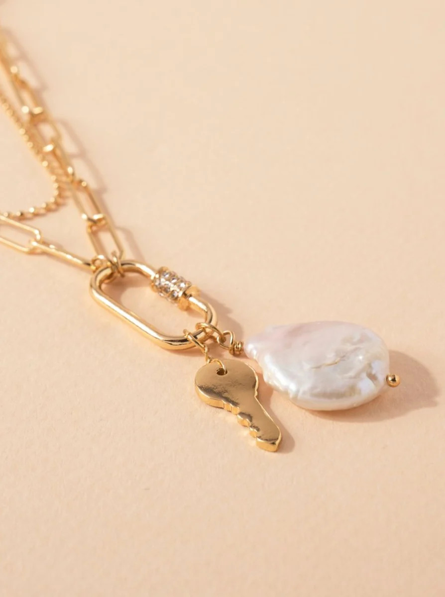 LUNA LAYERED CHARM NECKLACE - FINAL SALE | raëliv