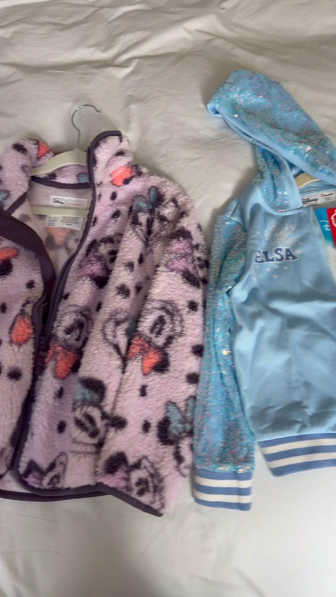 Cute Disney World and Disneyland sweatshirt and jacket for kids for chilly mornings or evenings. Fleece jacket and Elsa hoodie with sequins! for girls, Disney trip outfit 

#LTKTravel #LTKKids #LTKSpringSale
