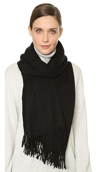 Acne Studios Canada Cashmere Scarf - Black | Shopbop