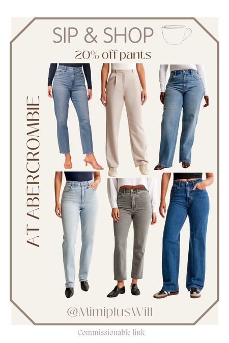 Abercrombie denim sale! 20% off! Petite options available. 
Petite denim | denim | jeans | trousers | petite fashion 
Follow @mimipluswill for more! 

#LTKstyletip #LTKsalealert #LTKfindsunder100
