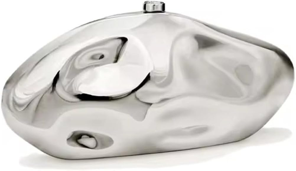 PSBIY Women Acrylic Evening Clutch Purse Unique Metallic Lattice Pattern Handbag Glitter Crossbod... | Amazon (UK)