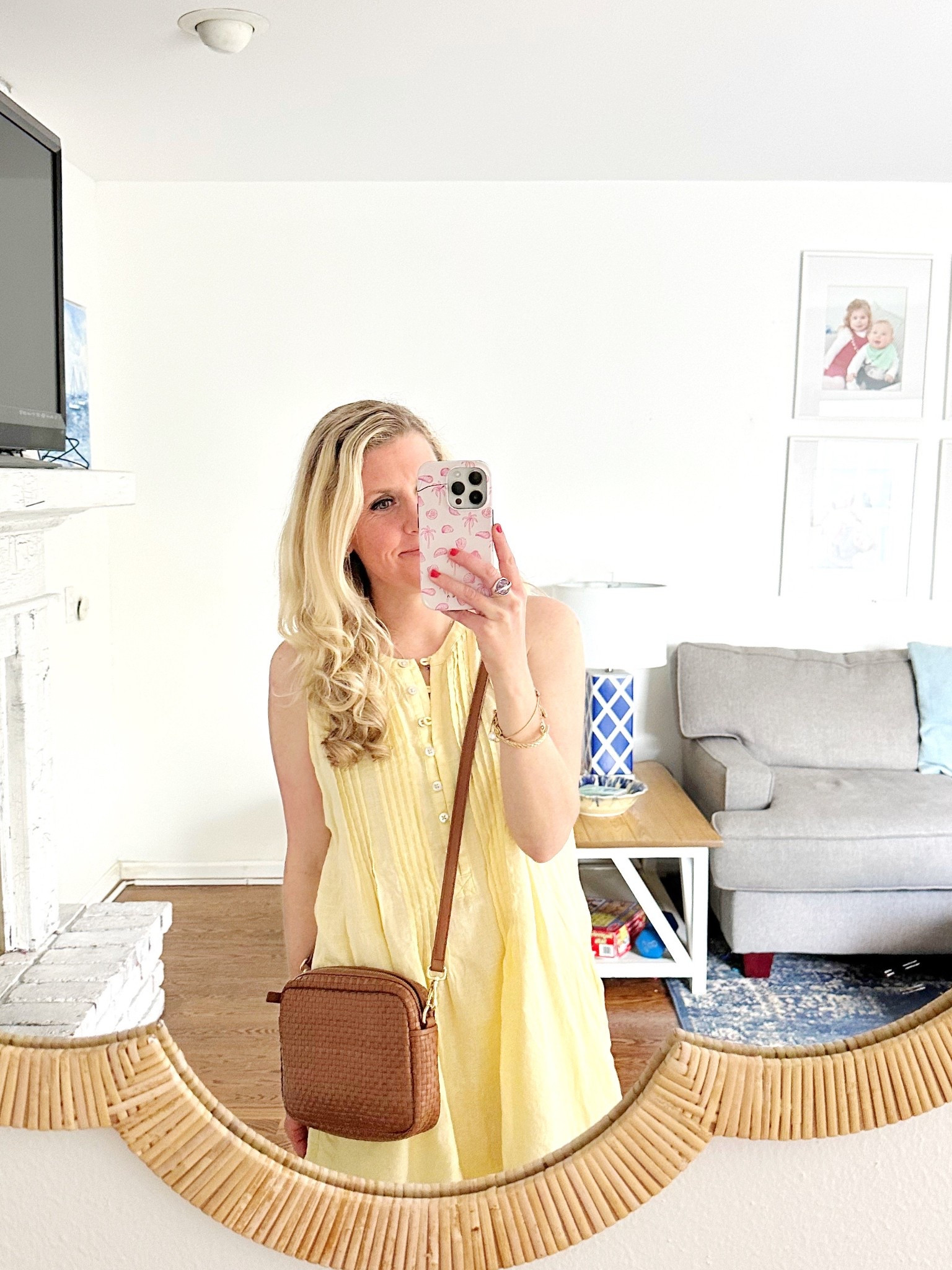 One of my favorite linen dresses for summer is under $60! I think it runs big so I would size down! 

Linen dress, yellow linen dress, woven crossbody, summer dress, casual dress, Quince, preppy outfit, classic style 

#LTKFindsUnder100 #LTKSeasonal